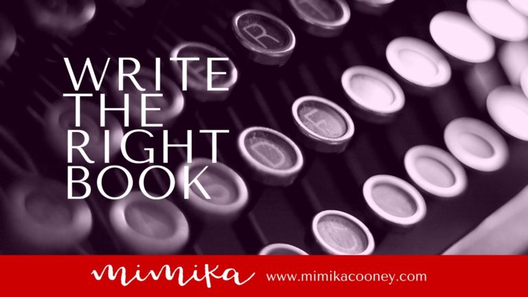 Self Publishing Write the Right Book