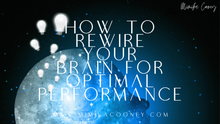 Rewire your brain